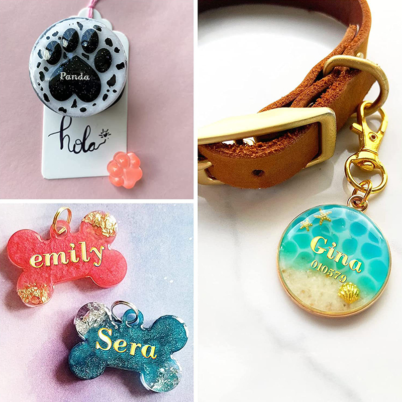 Embellish Craft - 2 Buah Huruf Dekorasi Alfabet Logam