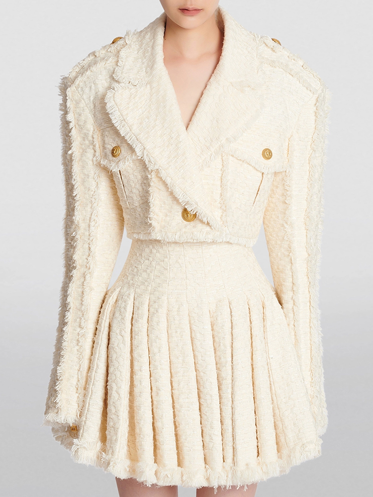 Tassel Fringe Trim - HIGH STREET jaket desainer mode terbaru