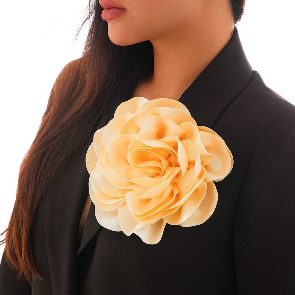 Bros Bunga Kain 3D Besar DIY,  - Applique Patch Flower ulasan dan harga