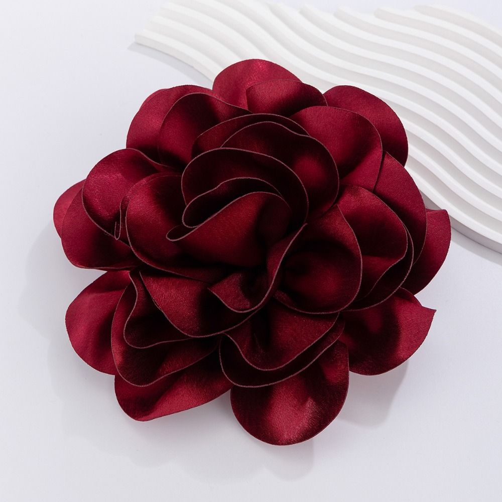 Bros Bunga Kain 3D Besar DIY,  - Applique Patch Flower ulasan dan harga