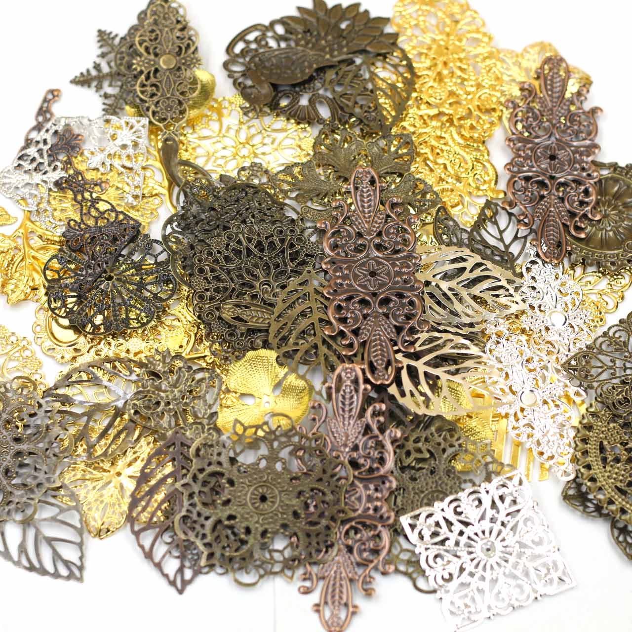 Hiasan Konektor Acak Campuran  - Embellish Craft ulasan dan harga