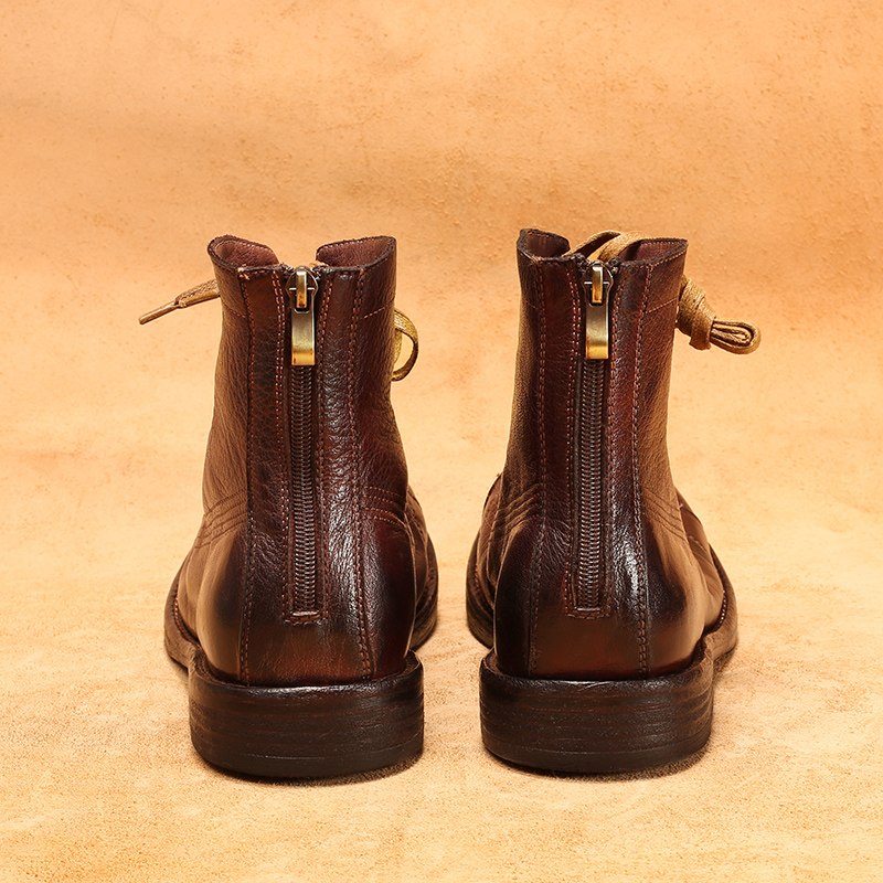 Sepatu Bot Kulit Kuda Goodyear - Guipure Lace Panel ulasan dan harga