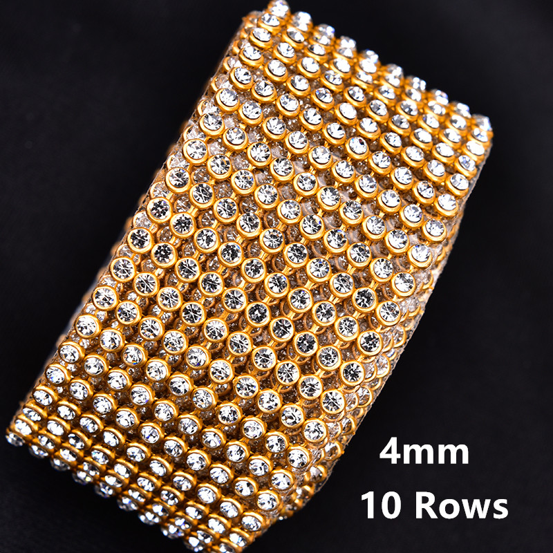 4Mm 2/5/10 Baris Pita Batu Sej - Hotfix Rhinestone Sheet ulasan dan harga