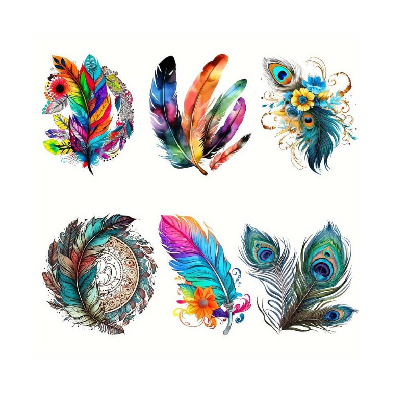 Patch Bordir Bulu Warna-Warni  - Embroidery Craft ulasan dan harga