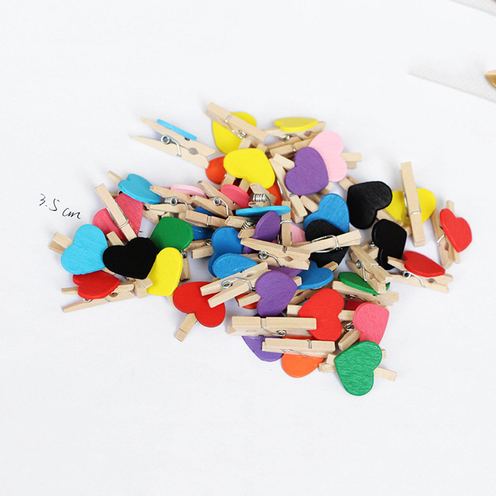 50Pcs Jepitan Kayu Mini Alami  - Embellish Craft ulasan dan harga