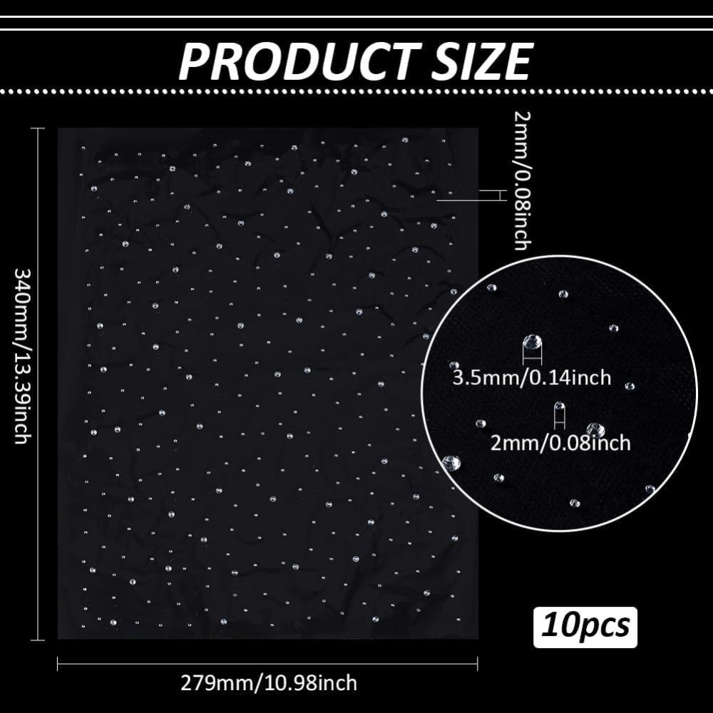 10 Lembar Stiker Rhinestone Ho - Hotfix Rhinestone Sheet ulasan dan harga